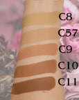Image d'échantillons de couleur de fond de teint en bâton ARTIST