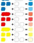 Image guide pour des mélange de couleur