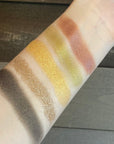 Image swatch des fards de la palette Gold ARTIST