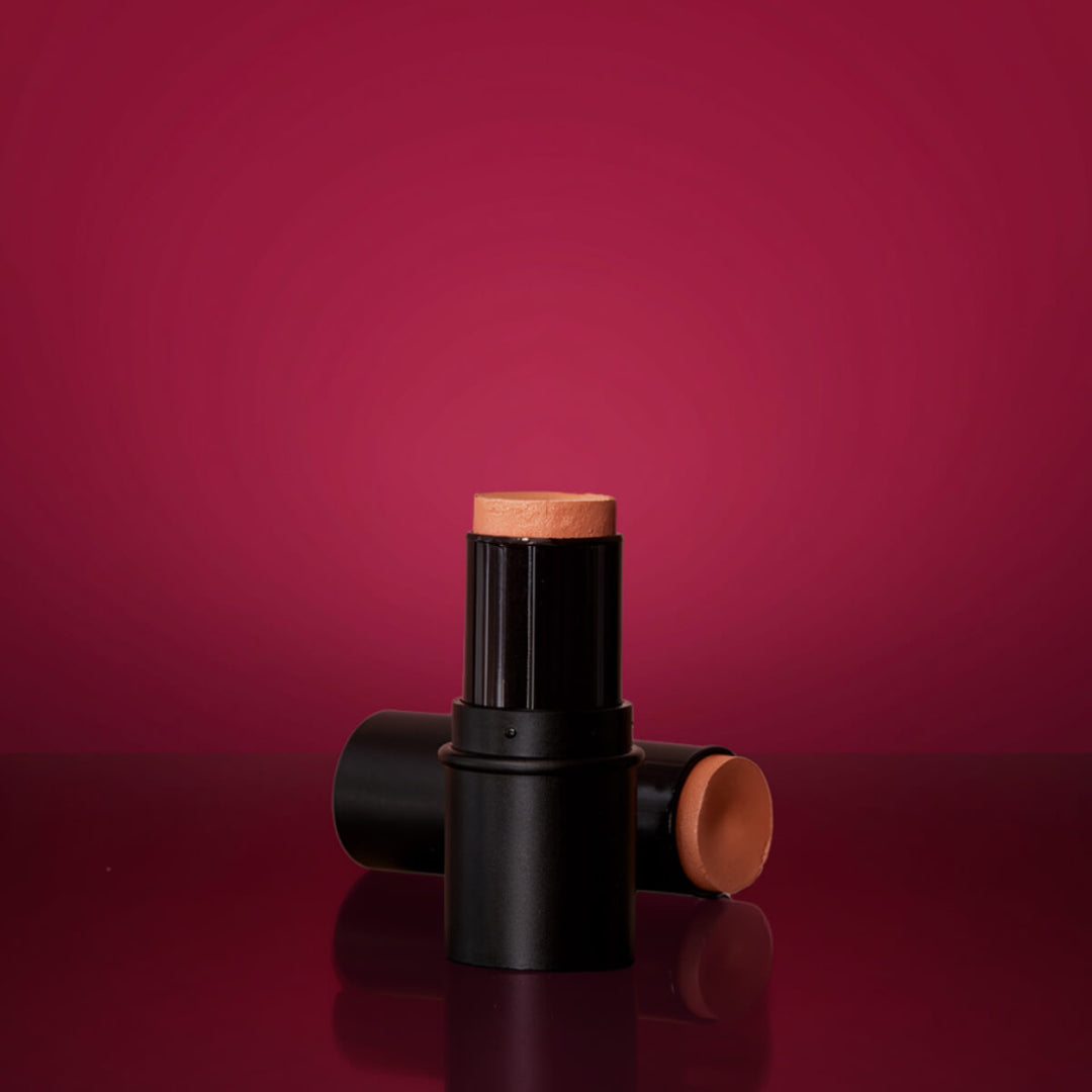 image du baume bronzant en bâton