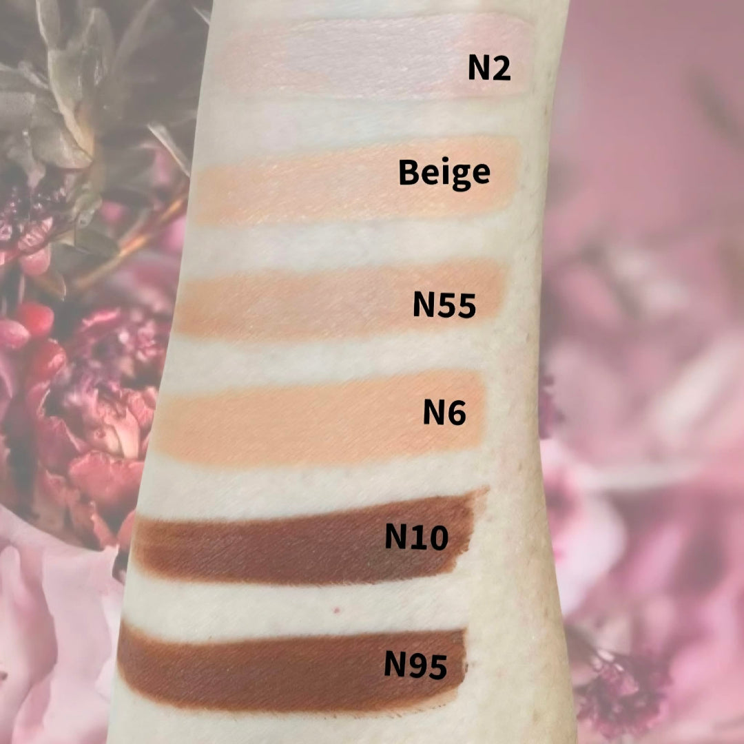 image couleurs de cache-cernes sur un bras