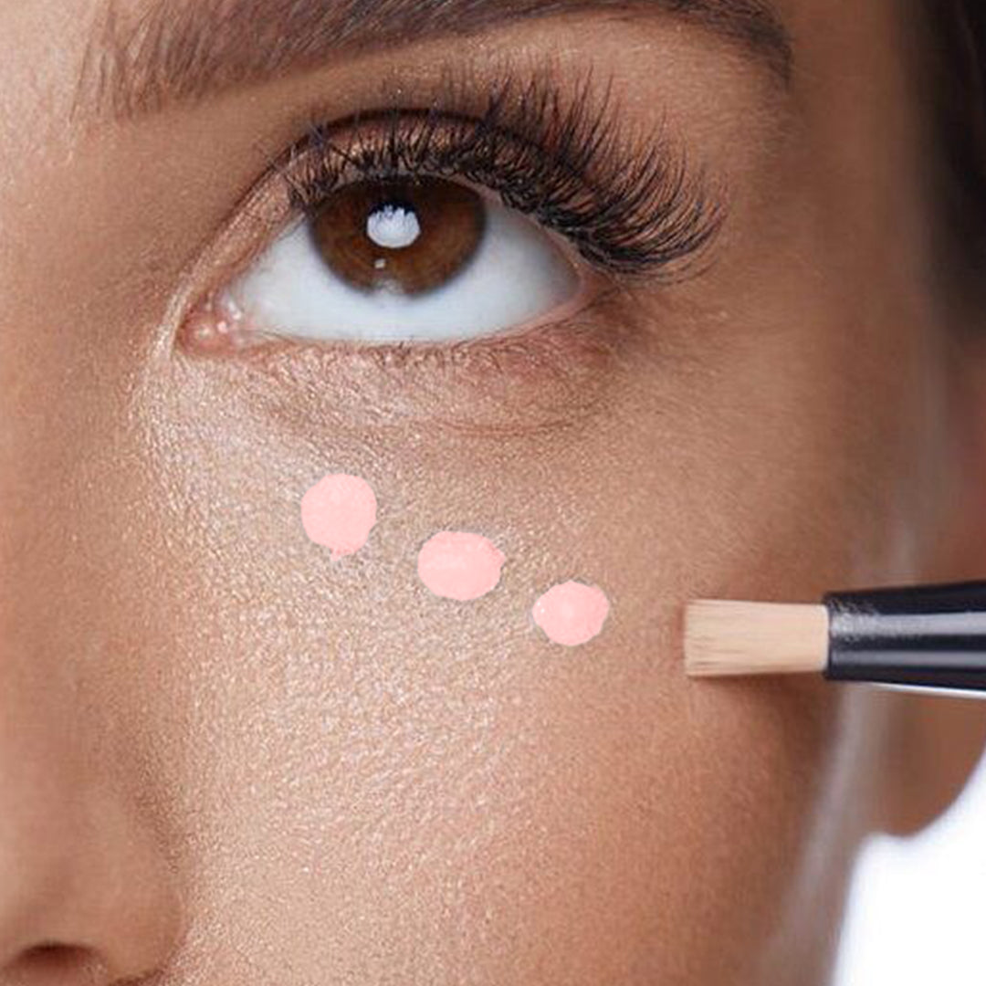 Image de l'échantillon de couleur du cache cernes magique avec pinceau ARTIST Rosé