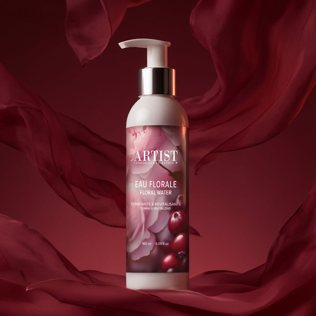 Image de l'eau florale grand format