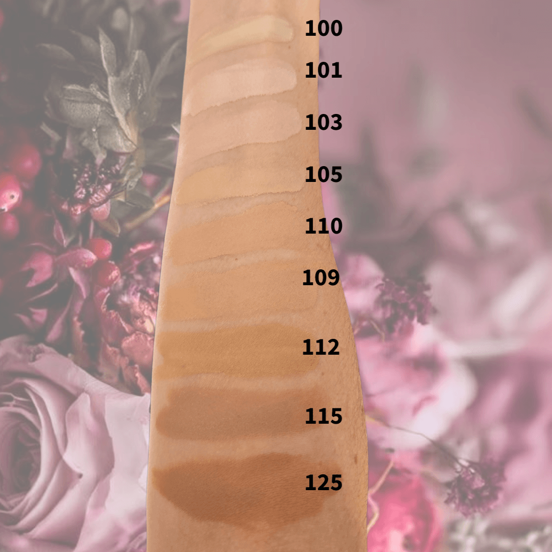 Image des échantillons de couleur des BB crème ARTIST 