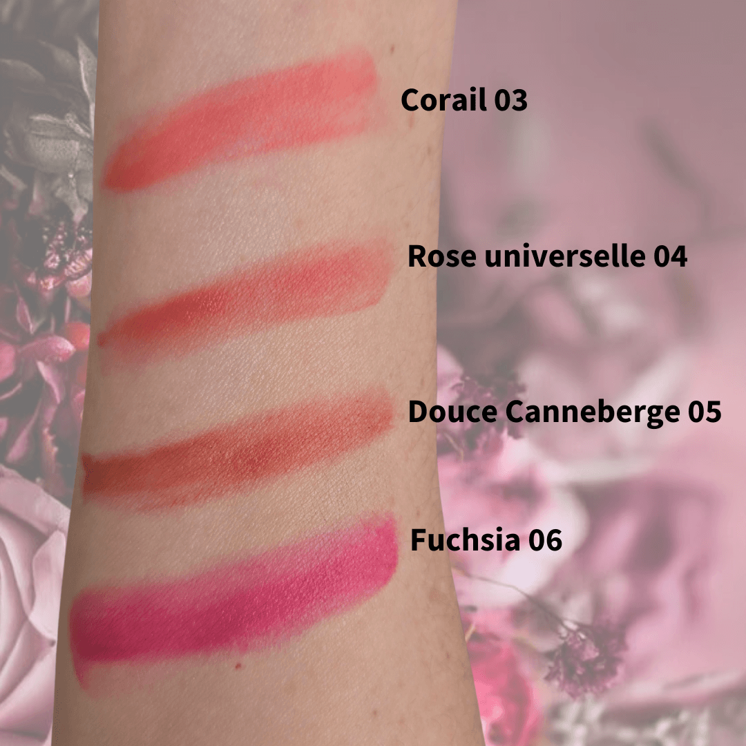 Image des échantillon de couleur des Fards à joues liquide ARTIST