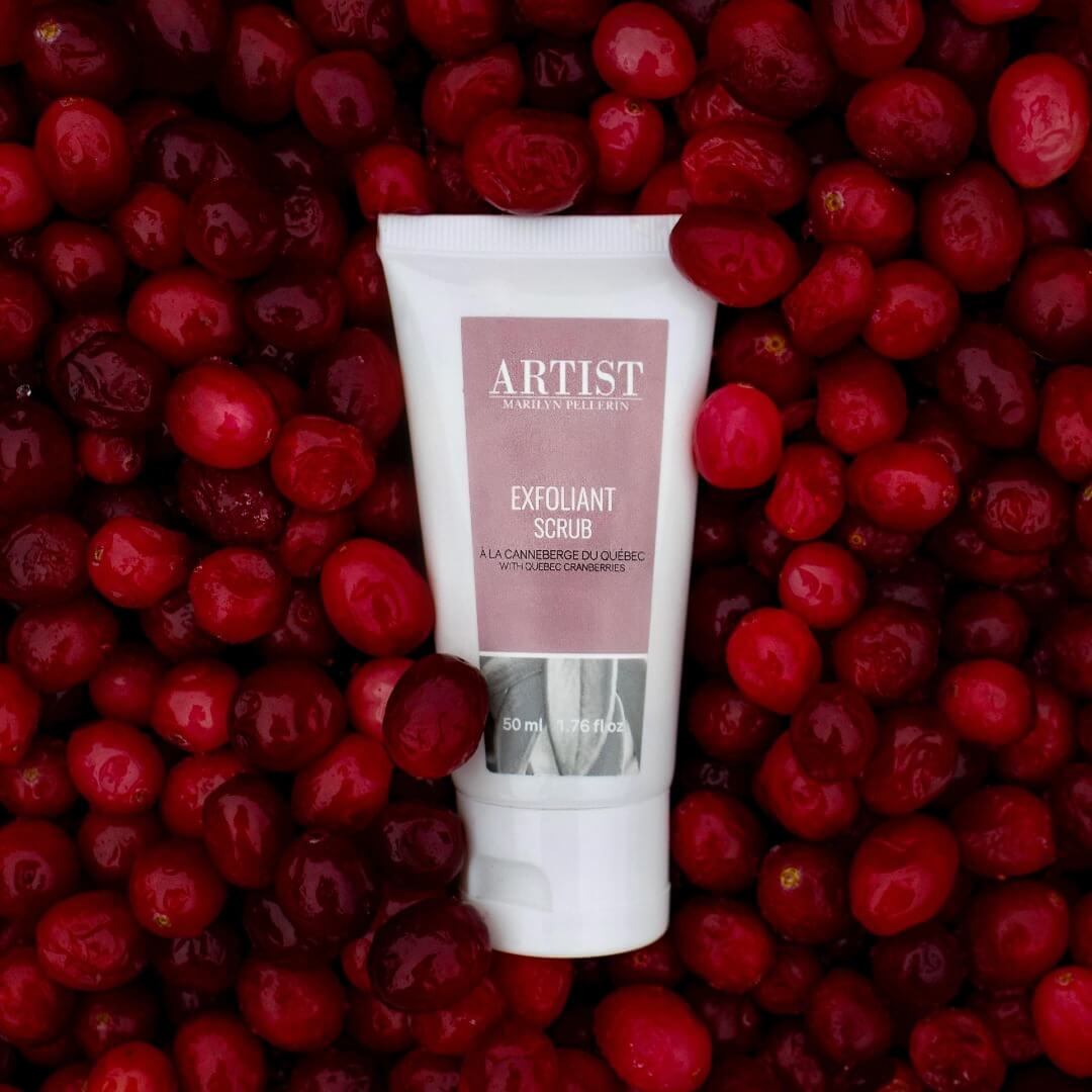 Image de l'Exfoliant à la canneberge du Québec ARTIST 50ml