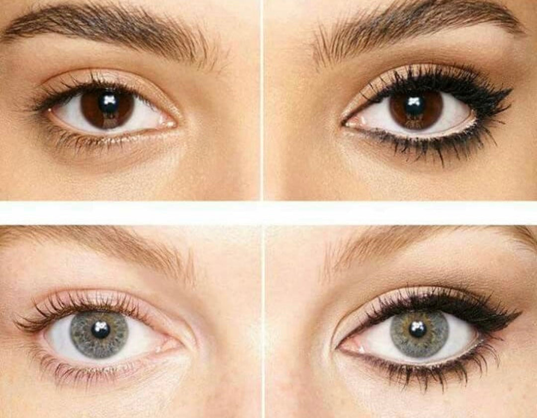 Image avec des yeux aillant le Eyeliner deux embouts longue tenue ARTIST