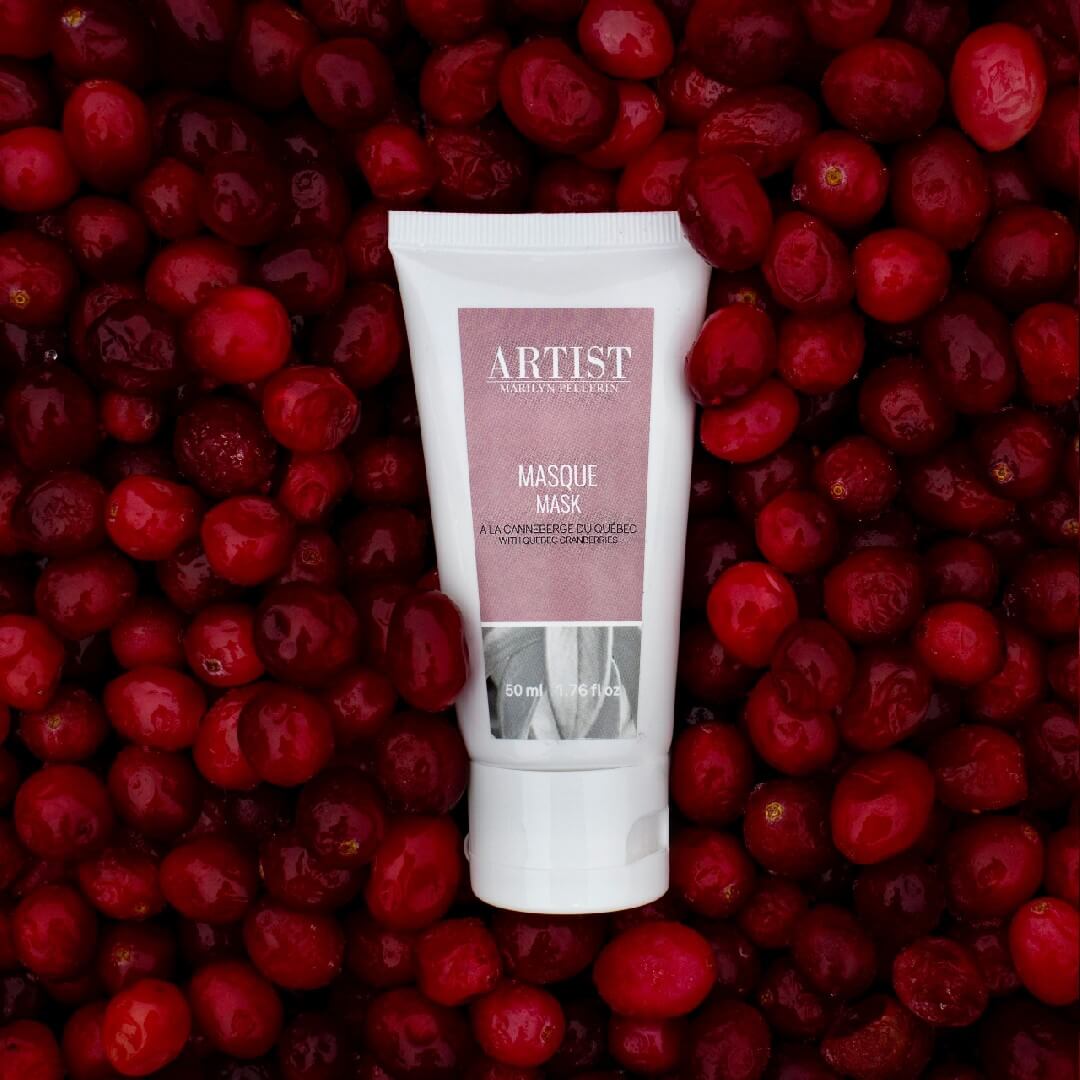 Image du Masque à la Canneberge du Québec ARTIST