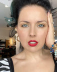 Image d'un maquillage fait avec la palette Maman Caféine par Marilyn ARTIST
