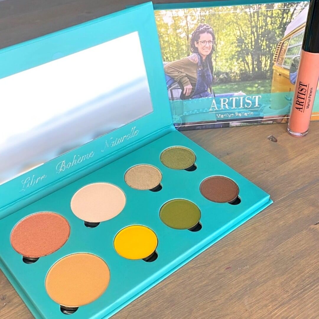 Image rapprochée de la palette Kassiopeia ARTIST