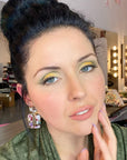 Image d'un maquillage fait avec la palette Kassiopeia sur Marilyn