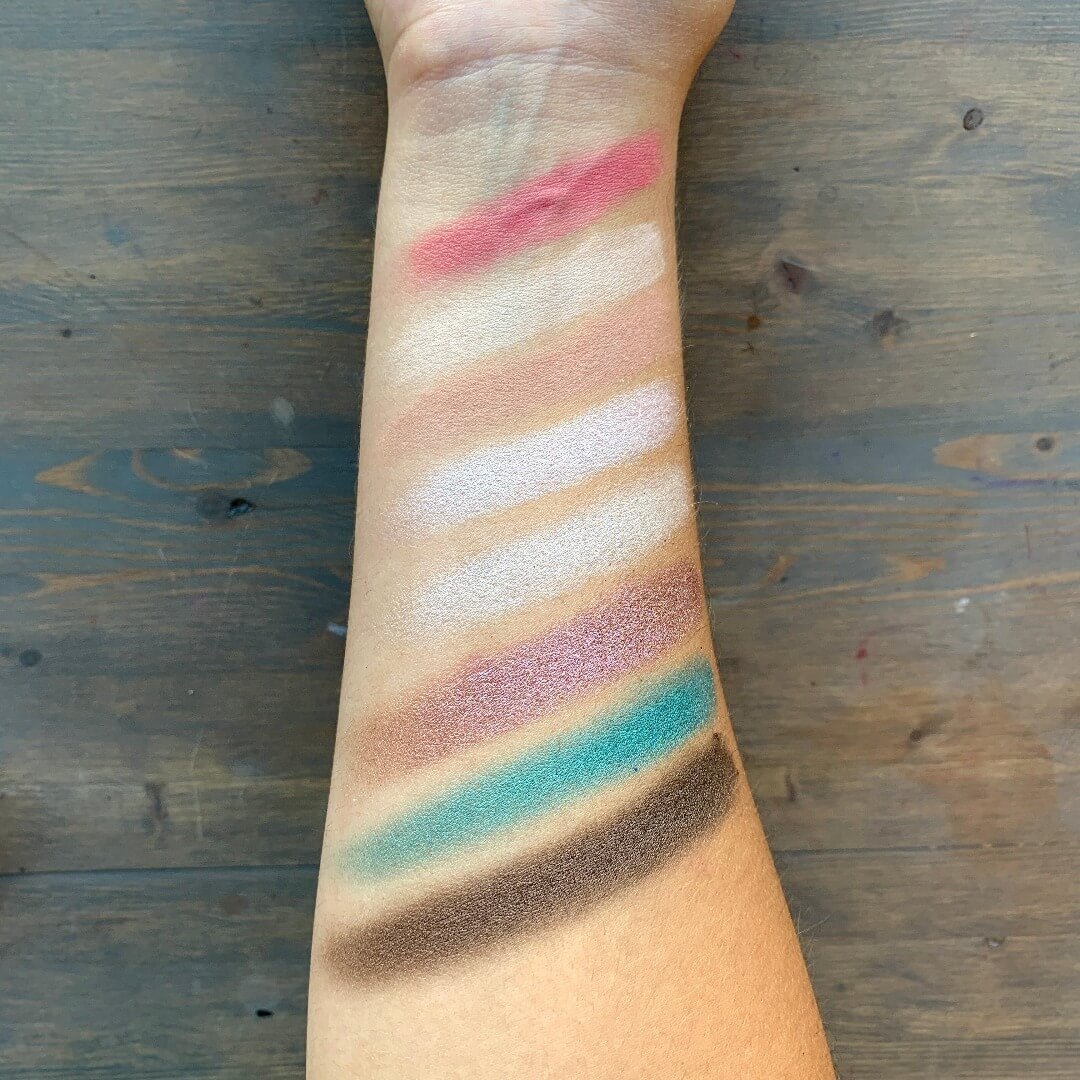 Image des fards de la palette Versailles ARTIST