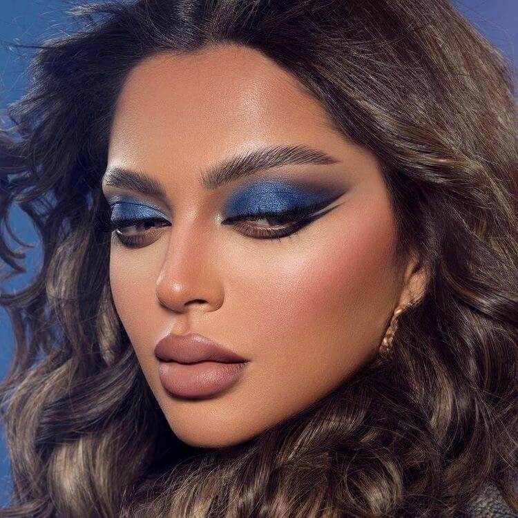 Image de maquillage inspiration pour la palette EAU ARTIST