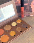 Image rapprochée de la palette Maman Caféine ARTIST
