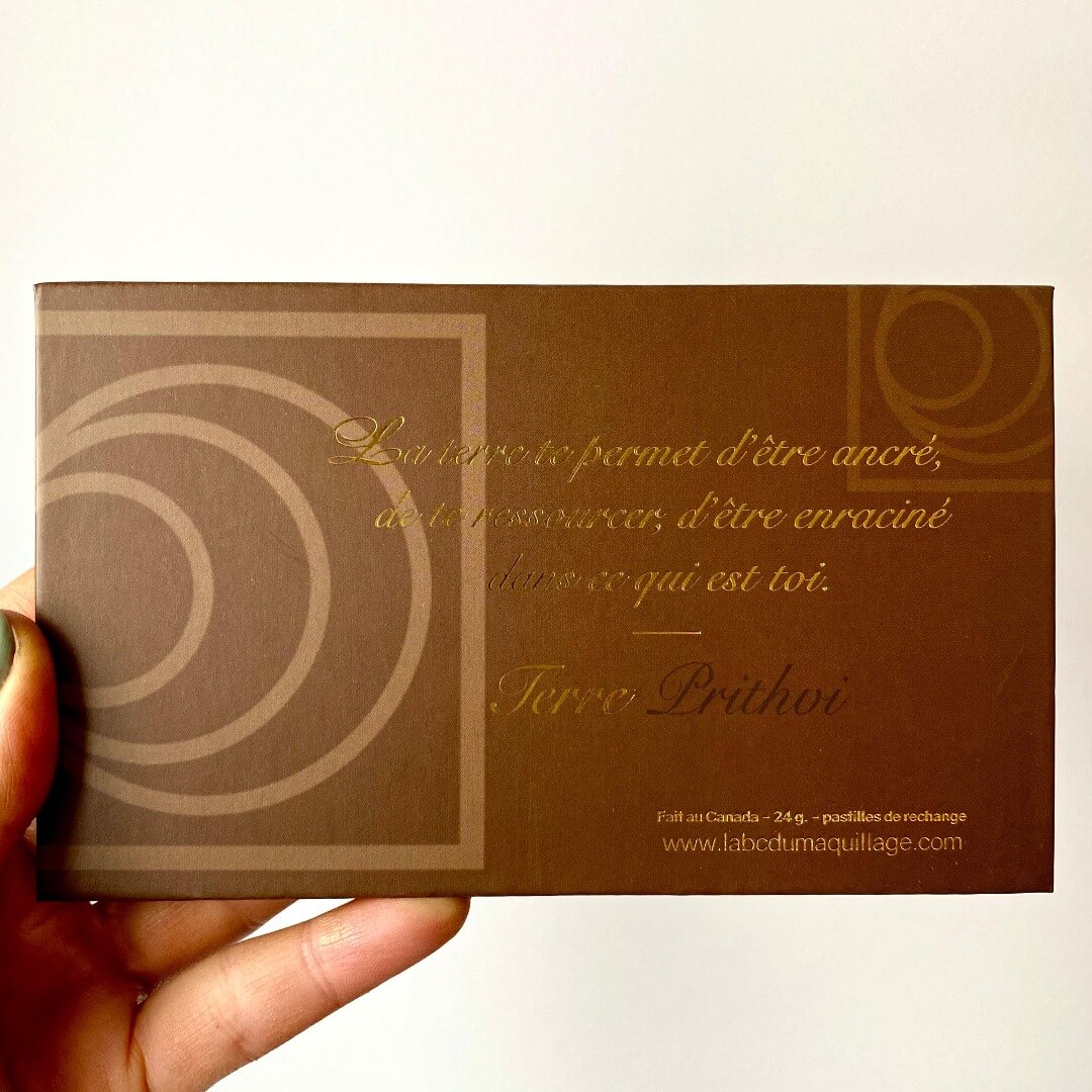 Image du dos de la palette Terre