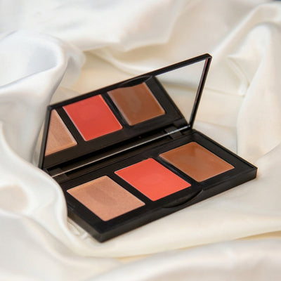 image de la palette trio en crème