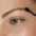 image du fixateur blond-roux sur un sourcil