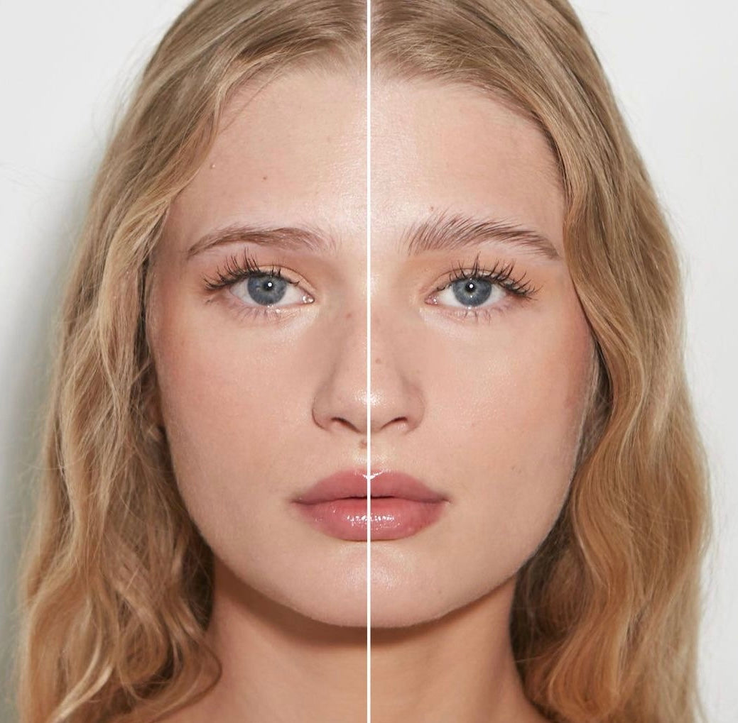 avant après avoir utilisé le gel à sourcils ARTIST