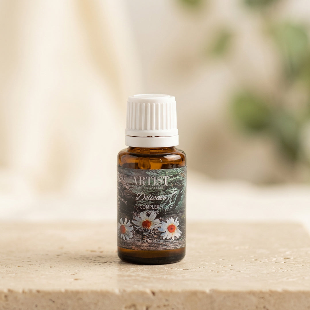image de l'huile essentielle complexe delicate