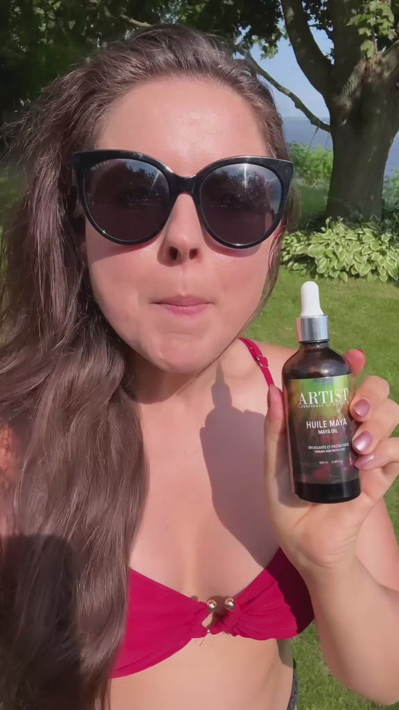 Vidéo sur l'huile maya ARTIST