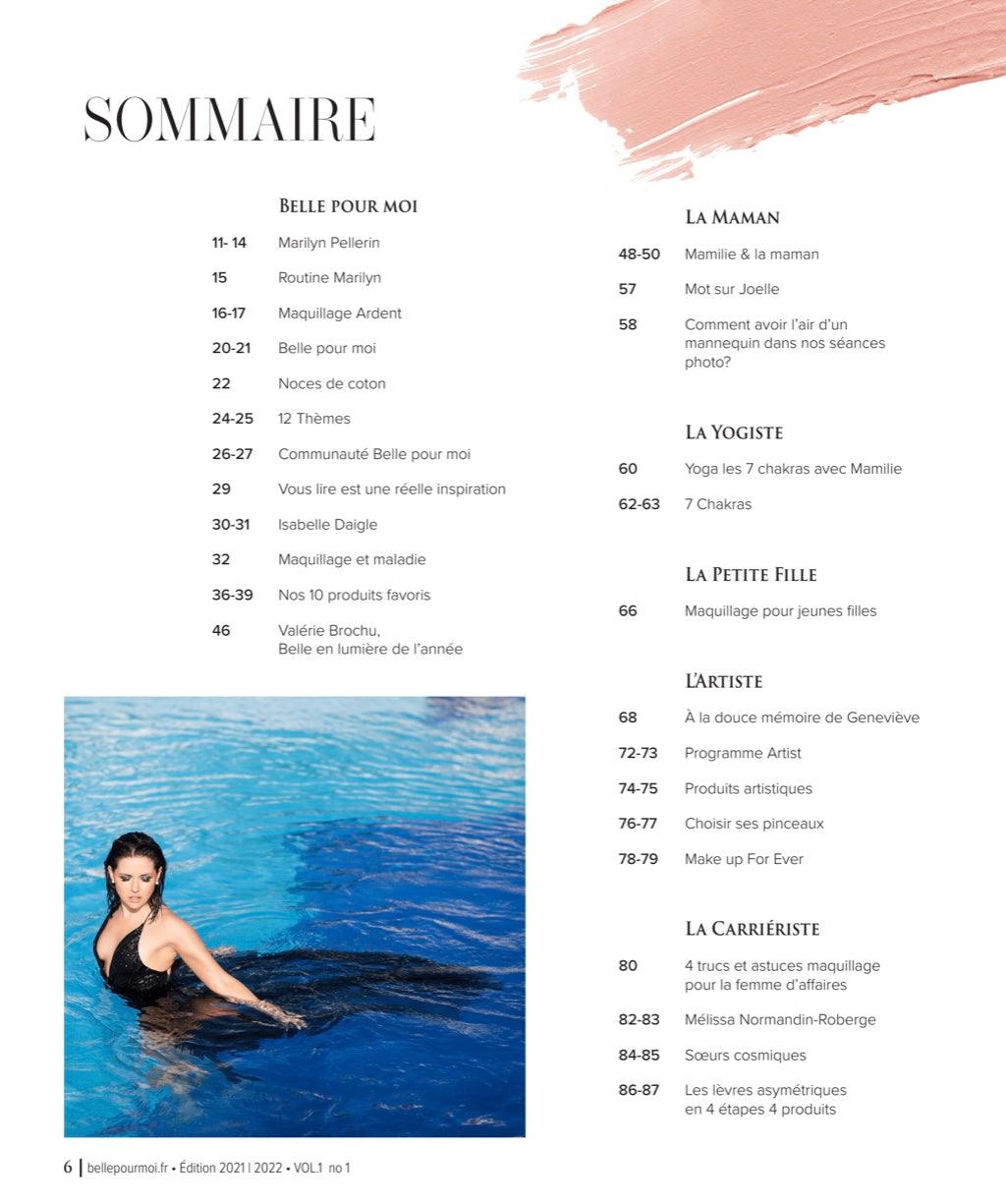 Magazine Belle pour moi -  - L'abc du maquillage